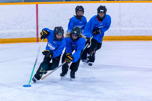 How to Use the Drop Pass to Score Goals in Ringette