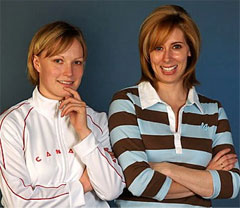 Lisa Brown and Laura Warner